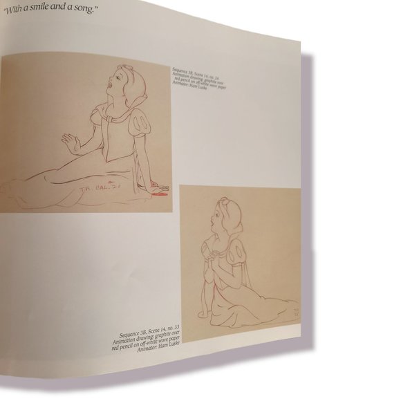 Walf Disney Snow White & the Seven Dwarfs An Art In Its Making Collectible Book - Picture 8 of 9